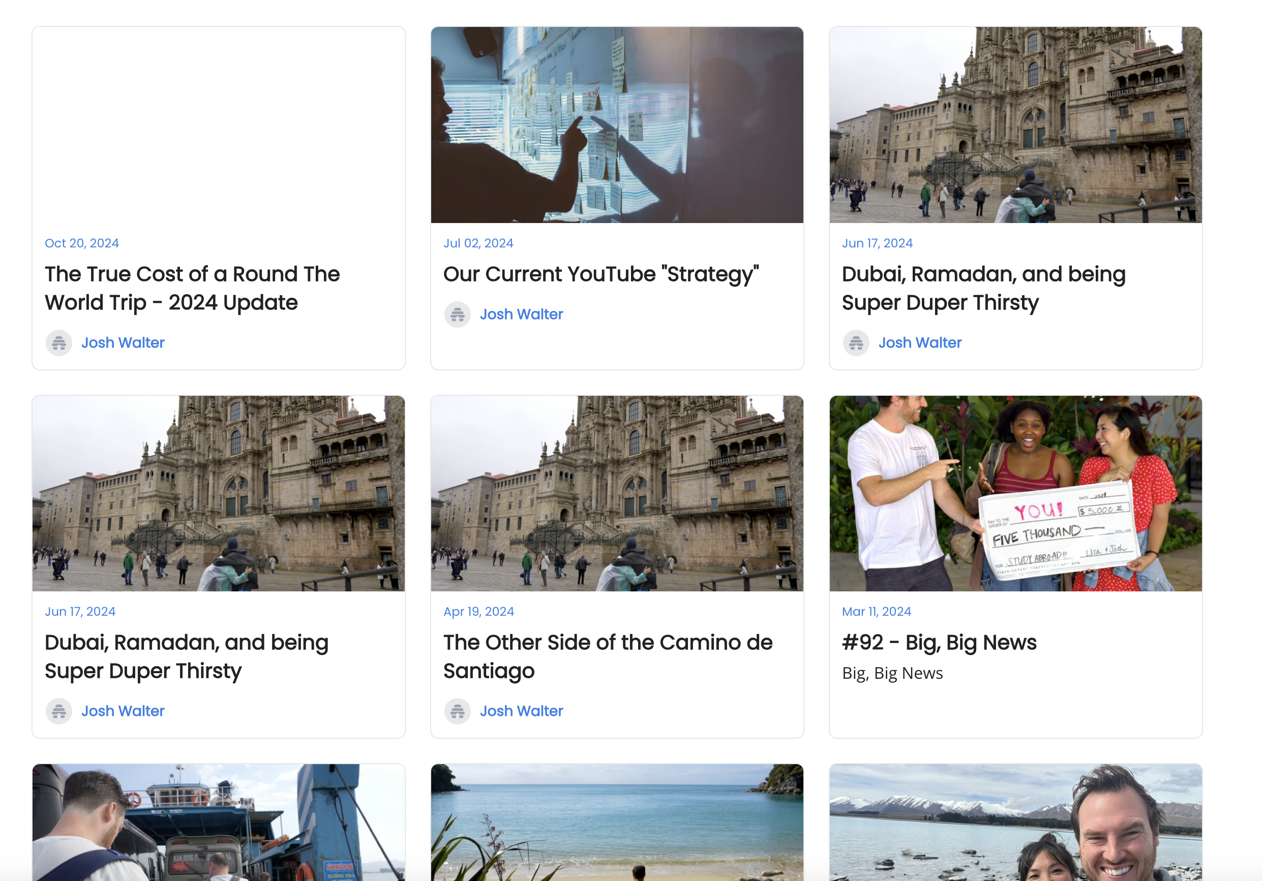 Newsletter archive preview